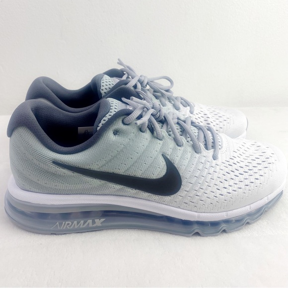 New Nike Air Max 2017 Wolf Gray 849559-101 Sneaker